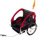 Vivo Przyczepka rowerowa Vivo Voyager BT-004 czarno-czerwona Uniwersalny 3