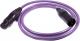 Kabel Melodika XLR - XLR 6m fioletowy 1