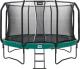 Trampolina ogrodowa Salta ogrodowa First Class z siatką wewnętrzną 10 FT 305 cm zielona 1