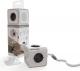 PowerCube Przedłużacz Extended USB 1,5m szary Typ F (1406GY/DEEUPC) 3