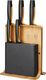 Fiskars Zestaw 5 noży w bloku bambusowym Functional Form 1057552 1