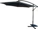 Saska Garden Parasol ogrodowy składany na wysięgniku Szary 300x230 cm 1