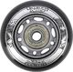 Nils Extreme PU 64x24 82A CZARNE N (4 szt.) + ABEC-9 (8 szt.) ZESTAW NILS EXTREME 3