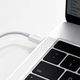 Kabel USB Baseus USB-C - Lightning 0.25 m Biały (CATLYS-02) 8