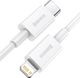 Kabel USB Baseus USB-C - Lightning 1.5 m Biały (CATLYS-B02) 2