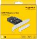 Kontroler Delock PCIe 3.0 x4 - 5x SATA III (90498) 4
