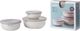 Mepal Zestaw 3 misek Cirqula okrągła 350 750 1250 Nordic White 106230032500 5
