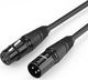 Kabel Ugreen XLR - XLR 3m czarny () 1