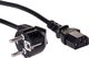 Kabel zasilający Akyga Kabel zasilający Akyga AK-PC-06C 4N IEC C13 CEE 7/7 250V/50Hz 3m 1