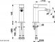 Bateria bidetowa KFA 5137-015-00 LOGON BATERIA BIDETOWA STOJĄCA, CHROM + CLICK CLACK// B-88-00-6-000-STOJ 2