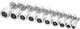 HMS ‎Hantle CHD09 chromowane 2 x 9 kg 8