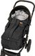 Sensillo ŚPIWOREK COMBI 3w1 POLAR - BLACK/GREY 3