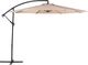 Beliani Parasol ogrodowy Ravenna piaskowy 300 cm 1