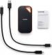 Dysk zewnętrzny SSD SanDisk Extreme PRO Portable V2 4TB Czarno-pomarańczowy (SDSSDE81-4T00-G25) 3