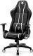 Fotel Diablo Chairs X-ONE 2.0 NORMAL czarno-biały + EGON 1100 Czarne 110 cmx60 cm 5