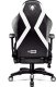Fotel Diablo Chairs X-Horn 2.0 czarno-biały + EGON 1100 Czarne 110 cmx60 cm 17