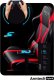 Fotel Diablo Chairs X-Horn XL 2.0 King Size + EGON 1100 Czarne 110 cmx60 cm 6