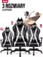 Fotel Diablo Chairs X-Horn 2.0 czarno-biały + EGON 1100 Orzechowe 110 cmx60 cm 14