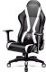 Fotel Diablo Chairs X-Horn 2.0 czarno-biały + EGON 1100 Orzechowe 110 cmx60 cm 15