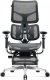 Fotel Diablo Chairs BRAVE Fotel biurowy ergonomiczny V-KINETIC czarny + EGON 1100 Orzechowe 110 cmx60 cm 2