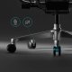 Fotel Diablo Chairs BRAVE Fotel biurowy ergonomiczny V-KINETIC czarny + EGON 1100 Orzechowe 110 cmx60 cm 5
