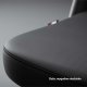 Krzesło biurowe Diablo Chairs V-Light Czarne + EGON 1100 Orzechowe 110 cmx60 cm 14