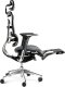 Krzesło biurowe Diablo Chairs V-Master Szare + EGON 1100 Orzechowe 110 cmx60 cm 5