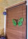 Saska Garden Motyl dekoracyjny 26cm zielony 4
