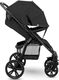 Wózek Lionelo Annet Plus wózek spacerowy / spacerówka na każdy teren • Black Carbon 12