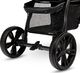 Wózek Lionelo Annet Plus wózek spacerowy / spacerówka na każdy teren • Black Carbon 16
