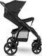 Wózek Lionelo Annet Plus wózek spacerowy / spacerówka na każdy teren • Black Carbon 9