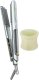 Prostownica SkinVibe SkinVibe Astra SteamPlasma Silver + SkinVibe PonyGadget - Guma do włosów, kremowa (SV-004CR) 1