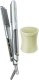 Prostownica SkinVibe SkinVibe Astra SteamPlasma Silver + SkinVibe PonyGadget - Guma do włosów, kremowa, XL (SV-006CR) 1