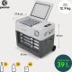 Lodówka turystyczna Peme Expedition 40 Adventure Orange + kabel usb 3