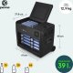 Lodówka turystyczna Peme Expedition 40 Dark Sky + kabel usb 3