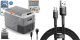 Lodówka turystyczna Peme Quest 40 Adventure Orange + kabel usb 1