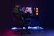 Fotel SENSE7 Knight czarno-szary + kabel usb 5