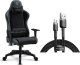 Fotel SENSE7 Spellcaster FUKU PU czarny + kabel usb 1