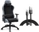 Fotel SENSE7 Spellcaster FUKU XL PU czarno-szary + kabel usb 1