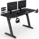 Biurko SENSE7 Nomad Classic Czarne 140x60 cm + kabel usb 3