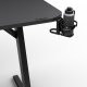 Biurko SENSE7 Nomad Classic Czarne 140x60 cm + kabel usb 9