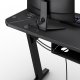 Biurko SENSE7 Nomad Cybernetic Czarne 140 cmx60 cm + kabel usb 12