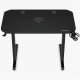 Biurko SENSE7 gamingowe Nomad Classic Czarne 120x60 cm + kabel usb 10