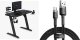 Biurko SENSE7 Nomad Cybernetic Czarne 100 cmx50 cm 100x50 cm + kabel usb 1