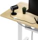 Biurko SENSE7 elektryczne Nojo 120x60 White Pine + kabel usb 12