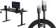 Biurko SENSE7 Nojo Black 140 cmx70 cm Black + kabel usb 1