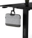 Biurko SENSE7 Nojo Black 140 cmx70 cm Black + kabel usb 12