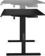 Biurko SENSE7 Nojo Black 140 cmx70 cm Black + kabel usb 8