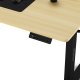 Biurko SENSE7 Nojo Sosna 140 cmx70 cm Black Pine + kabel usb 7