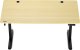 Biurko SENSE7 Nojo Sosna 140 cmx70 cm Black Pine + kabel usb 9